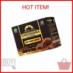 Ganoderma Coffee – Reishi Coffee Mix- Instant 2-in-1 Mushroom Coffee. All Natura