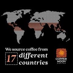 COPPER MOON COFFEE COSTA RICAN BLEND, MEDIUM ROAST, WHOLE BEAN, 2 LB.