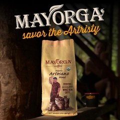 Mayorga Organic Coffee 2lb Artesano Blend Medium Roast Whole Bean Coffee Spe…