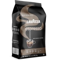 Espresso Whole Bean Coffee Blend Medium Roast 2.2 Pound Bag Packaging May Var…