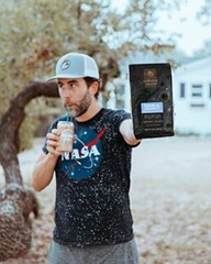Copper Moon Medium Roast Whole Bean Coffee Tropical Coconut Blend 2 Lb
