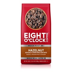 Eight O’Clock Coffee Hazelnut Whole Bean 30 Ounce (Pack of 1),