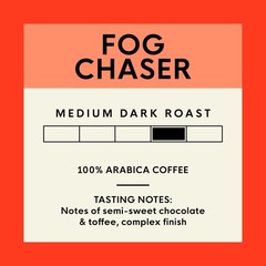 San Francisco Bay Coffee – Medium-Dark Roast 32 Ounce (Pack of 1), Fog Chaser