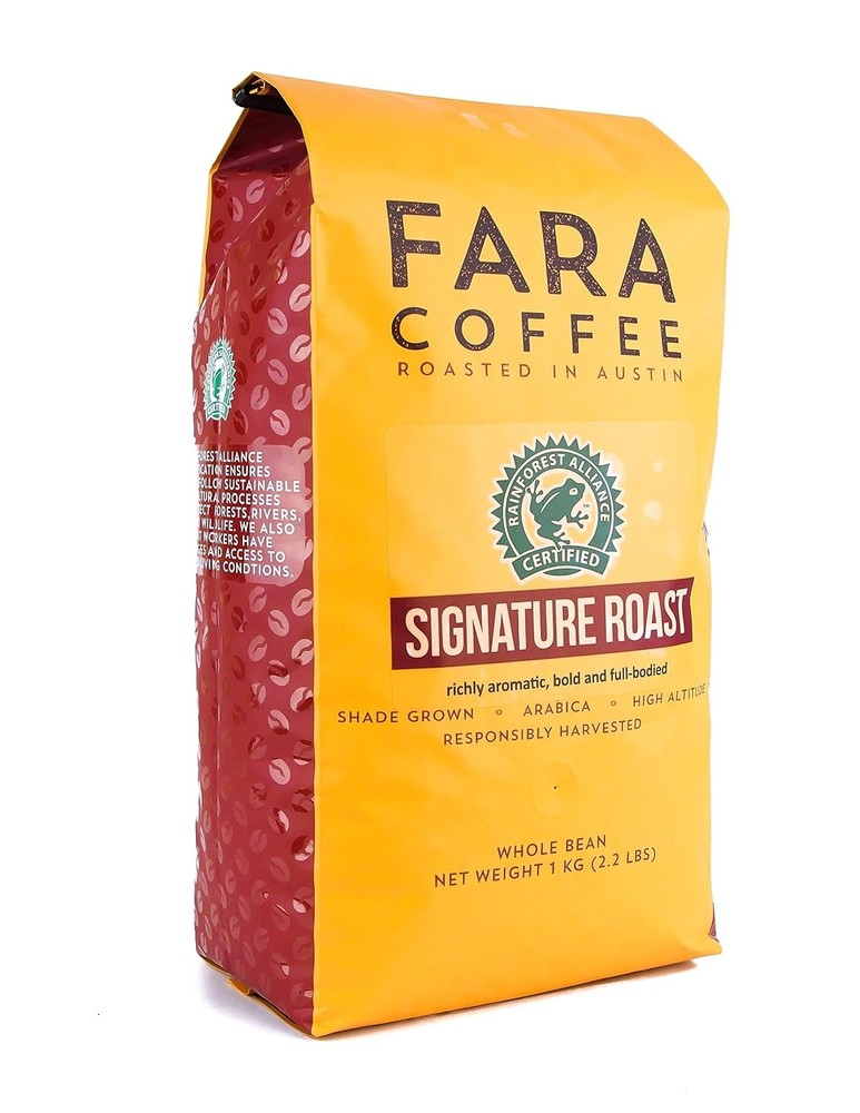 Fara Coffee, Signature Roast, Whole Bean Coffee, 2.2 Pounds